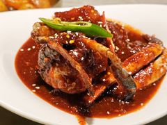 -草家酱蟹炭火烤肉店(珲春南路一店)