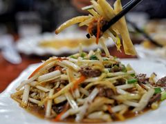 韭黄牛肉-凤嫂农家乐(梁弄店)