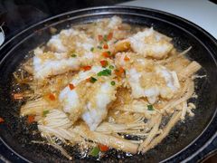 石锅蒜蓉虾-小放牛炒菜馆(裕华万达店)