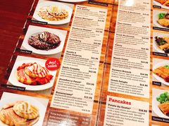 菜单-Pancakes on the rocks(Darling Harbour)