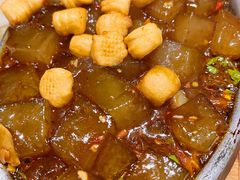 蒜香馒头烧凉粉-杏花堂·山西菜馆(晋中万达店)