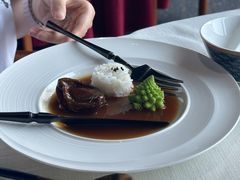 蚝皇扣糖心干鲍-岁粤Moon·湖景餐厅(月光码头店)