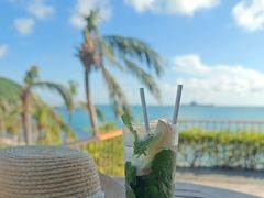 -日落吧·海景咖啡厅·餐酒吧·鸡尾酒·下午茶·乐队表演·浪漫夕阳·三亚文华东方酒店