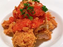 日式炸鸡块佐智利辣酱-FOUNT创意日料