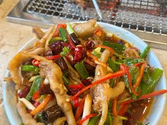 拌鸡爪-福茗春薪禾记海鲜烧烤(八一路店)