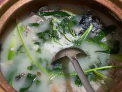 清炖桂花鱼鱼汤-湖景渔湾