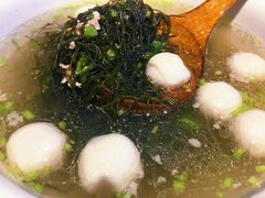 龙须草鱼丸汤-南蚝小贝海鲜特色餐厅(南澳岛店)