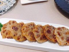 煎炒虾胶藕饼-尚一汤·粤菜海鲜(环球港店)