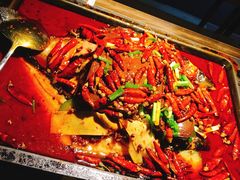 -探鱼·鲜青椒爽麻烤鱼(中天广场店)