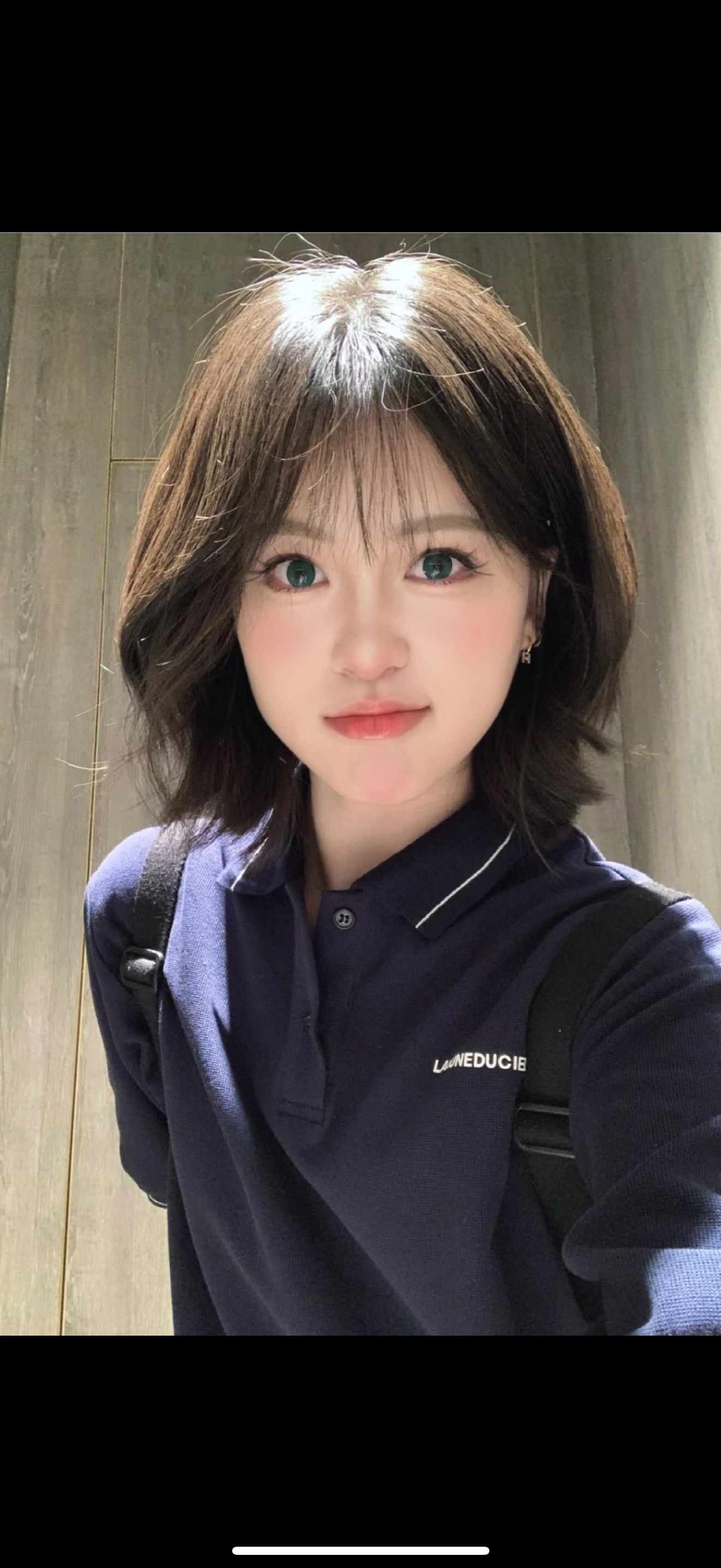 甜美短发girl日常