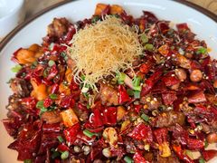重庆辣子鸡-嫩芽·重庆菜馆(十八梯露台观景店)