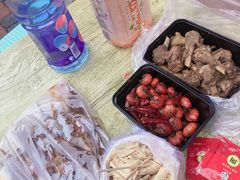 -劳动公园新疆人烤腰子