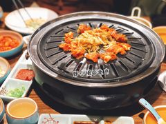 -明洞阿姨·韩式酱蟹烤肉·创意料理(三元桥店)