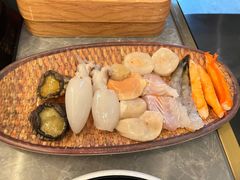 处理好的海鲜-一绪に寿喜烧(荟聚店)