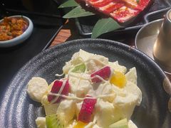 瘦瘦沙拉-九田家黑牛烤肉料理(新辰里亚运村店)