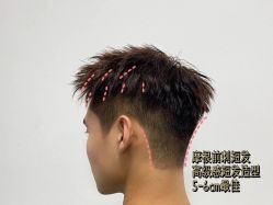 -海文先生国潮烫染男士理发馆