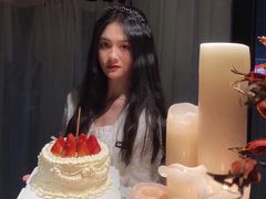 草莓复古款动物奶油蛋糕-艾加柒克蛋糕茶歇甜品台(春熙路店)