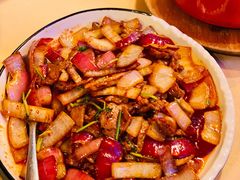 嫩葱牛肉-山石榴·贵州菜(丰盛里店)