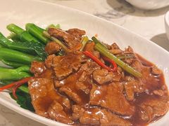 芥蓝沙茶牛肉-潮州府·潮菜·砂锅粥(徐家汇店)