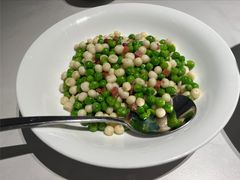 火腿蜜豆炒南塘鸡头米-淮扬府·游园京梦(成都 SKP 店)