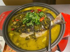 成都酸菜味烤鱼-探炉·香辣豆花烤鱼(笋岗宝能环球汇店)