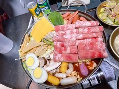 芝士肥牛年糕火锅-Meet Sun韩式大排档(五一广场7MALL店)