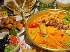 冬阴功汤海鲜妈妈面-碌碌发·东南亚风味烧烤档(体育西店)