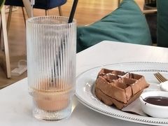 巧克力松饼-董小姐咖妃·咖啡·简餐.意面(松江大学城店)