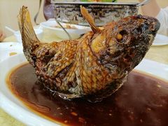 罾蹦鲤鱼-奥华餐厅·老张记(台基厂店)