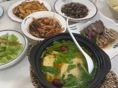 -七的湖·晚芳亭·阳澄湖农家菜·大闸蟹(莲花岛店)