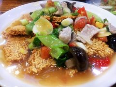 肉片锅巴-雨田饭店(华兴东街店)