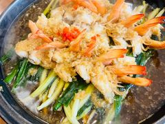 葱香蒸开边虾-潇湘甲鱼村(清河店)
