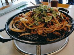 老北京炙子烤肥羊-京门老爆三·铜锅涮肉 爆肚(望京店)