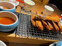 老头儿干炸带鱼-老头儿油爆虾(金鹰世界店)
