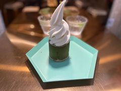 饼干杯桂花冰淇淋-茶是一枝花泡茶店