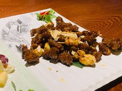 黑蒜子牛肉粒-陆壹捌餐厅(五大道店)