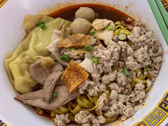 拌干肉搓面-大华猪肉粿条面