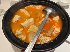 松茸虾汤老豆腐-花家怡园(四合院总店)