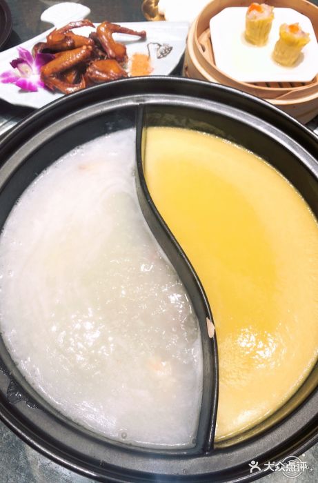 龙门养心粥火锅佛跳墙锅底图片 - 第1张