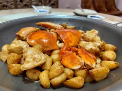 豆酱焗蟹-大林苑世家精细潮州菜