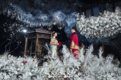 -三色锦婚礼定制