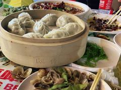 皮皮虾蒸饺-港畔赶海蒸汽海鲜烧烤自助(仙螺岛店)
