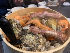 海鲜蒸锅-潮三爷砂锅焗海鲜·生腌·海鲜粥(朝晖店)