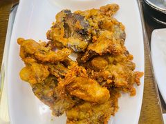菌乡缘秘制香酥菌-菌乡缘·野生菌蒸汽鱼火锅(江边夜市店)