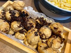干菜烤汤圆-香园茶社·金陵小灶(老门东店)