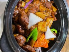 黑胡椒年糕牛肉粒-兰桂坊·花园餐厅(西湖店)