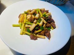 黑椒芦笋牛肉-二十八里太湖船菜(吉祥路店)