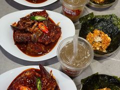 -草家酱蟹炭火烤肉店(珲春南路一店)