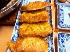 鸡蛋炸馒头片-大槐树烤肉馆