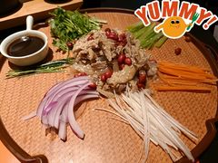 风生水起捞起芥末乳鸽-羽鸽集·乳鸽专门店·地道顺德菜(岭南站店)